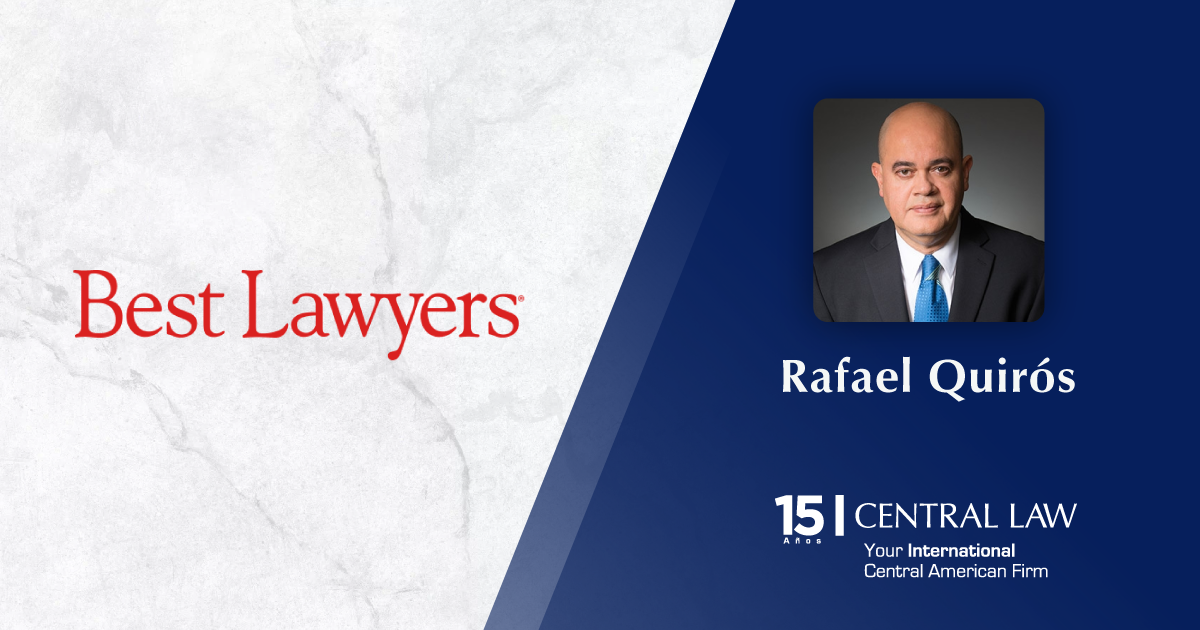 Rafael Quirós seleccionado en la guía Best Lawyers
